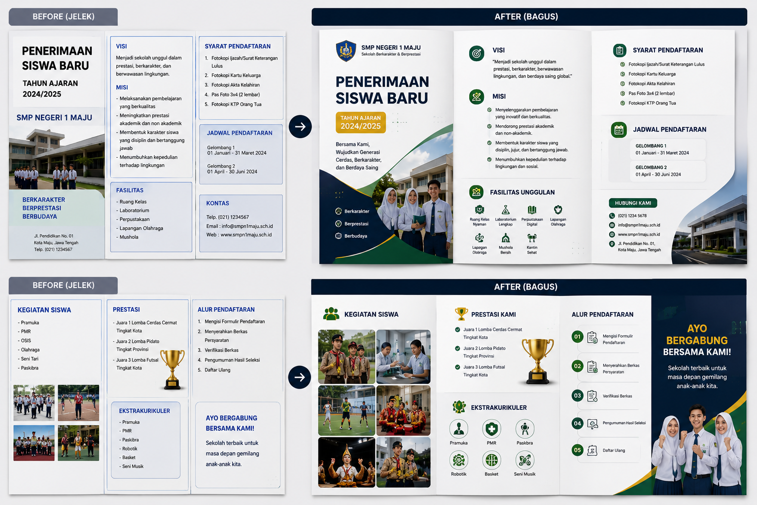 Brosur Penerimaan Siswa