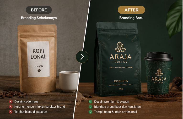 After Branding Kopi Lokal