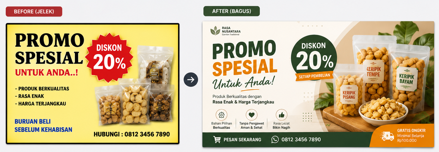 Before Banner Promo UMKM