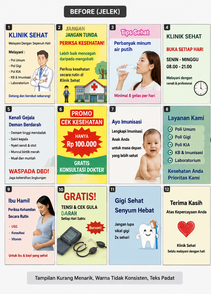 Before Konten Instagram Bulanan