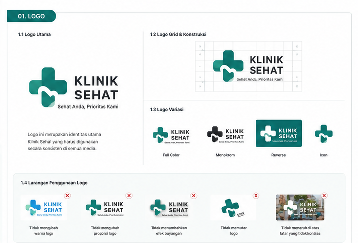 Brand Guideline Klinik 2